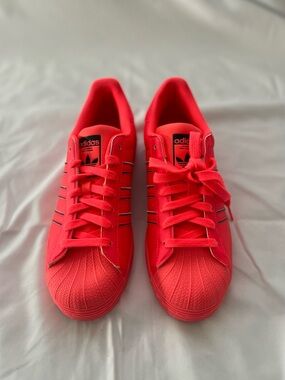 adidas Neon Classic Shell-Toe Sneakers